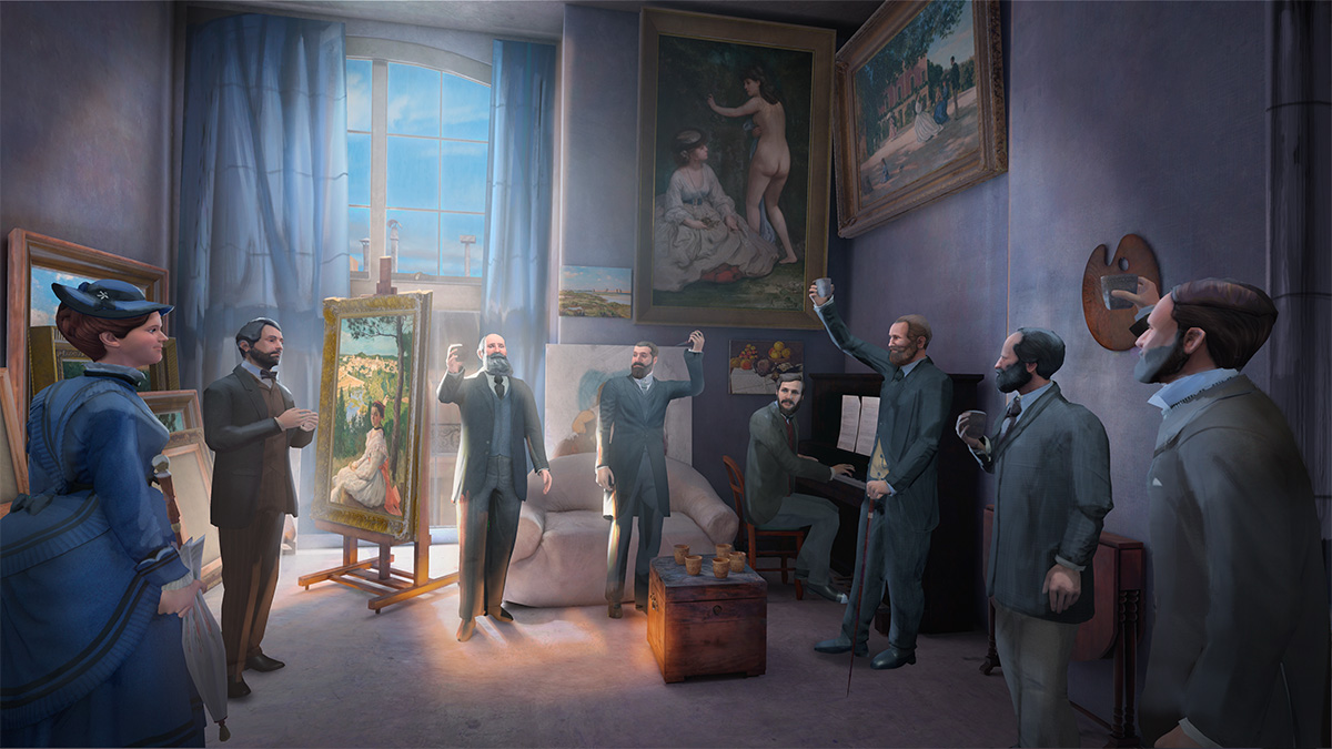 Tonight with the Impressionists 印象派画家と過ごす夜