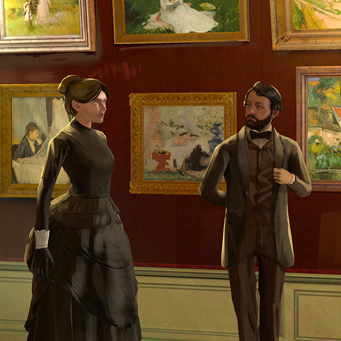 Tonight with the Impressionists 印象派画家と過ごす夜