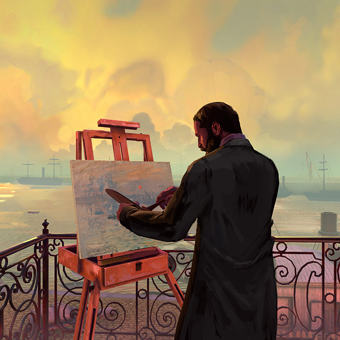 Tonight with the Impressionists 印象派画家と過ごす夜